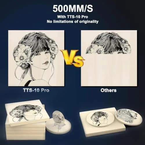 Twotrees TTS-10 Pro Laser Engraver 10W | High Precision Desktop Engraving Machine thumbnail 5
