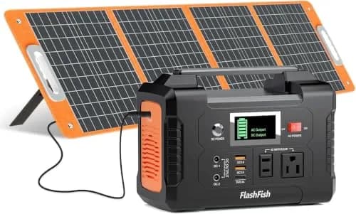 FF FLASHFISH Solar Generator 151Wh | 100W Solar Panel for Home & Camping thumbnail 1