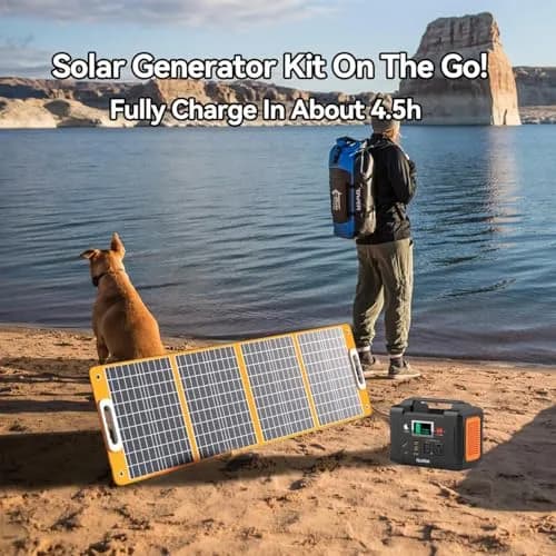 FF FLASHFISH Solar Generator 151Wh | 100W Solar Panel for Home & Camping thumbnail 3