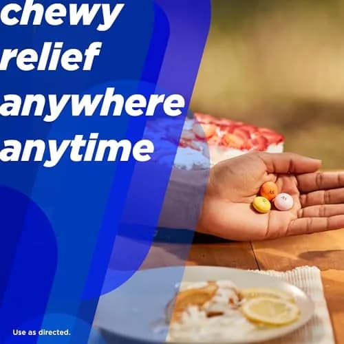 Alka-Seltzer Extra Strength Heartburn ReliefChews 200 Count | Fast Acid Indigestion Relief thumbnail 5