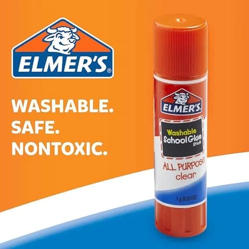 Elmer's All Purpose School Glue Sticks, 7g, Pack of 60, Acid-Free & Washable | Perfect for Paper & Crafts thumbnail 2