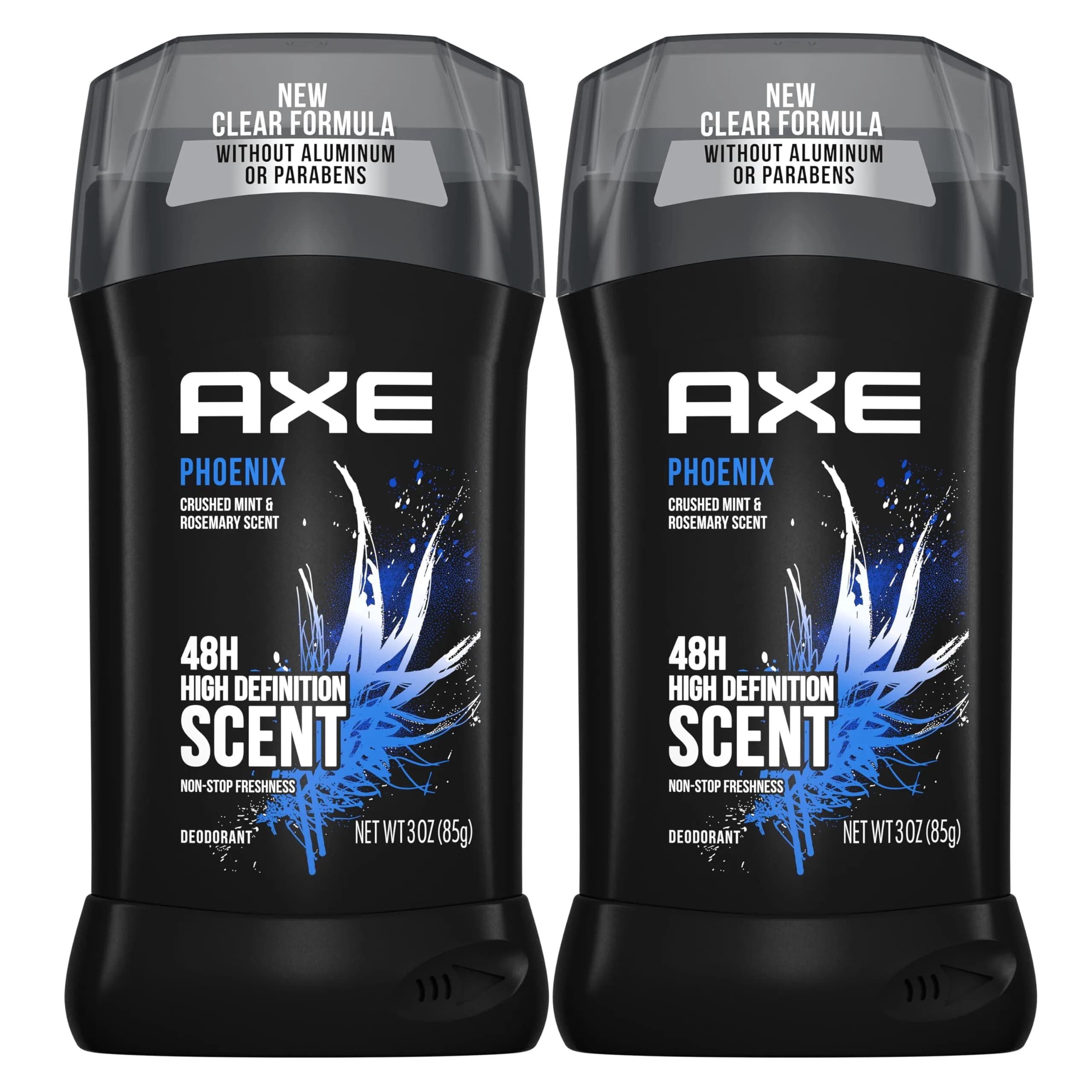 AXE Deodorant Stick for Men Phoenix 1.5 Oz | Long Lasting Freshness & 48H Odor Control — black