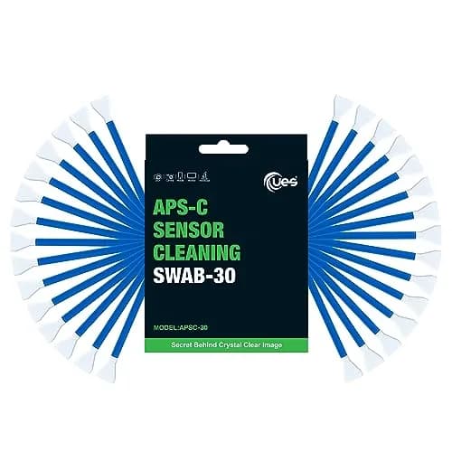 UES 16mm APS-C Camera Sensor Cleaning Swabs, 30 Pack Dry Swab Refill Kit | Lint-Free Microfiber for DSLR/Mirrorless thumbnail 8