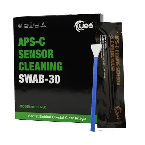 UES 16mm APS-C Camera Sensor Cleaning Swabs, 30 Pack Dry Swab Refill Kit | Lint-Free Microfiber for DSLR/Mirrorless thumbnail 3