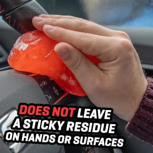 CarPlan Demon Slime Car Interior Cleaner Gel, 5.6 Oz (Pack of 6) | Residue-Free Dust & Dirt Removal thumbnail 4