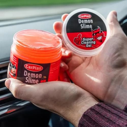 CarPlan Demon Slime Car Interior Cleaner Gel, 5.6 Oz (Pack of 6) | Residue-Free Dust & Dirt Removal thumbnail 6