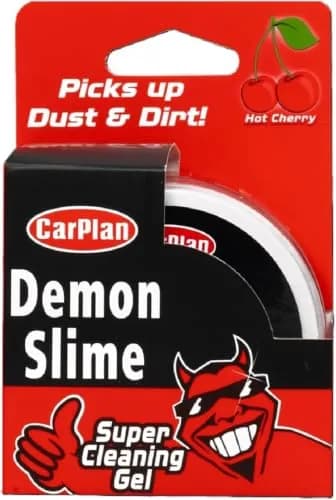 CarPlan Demon Slime Car Interior Cleaner Gel, 5.6 Oz (Pack of 6) | Residue-Free Dust & Dirt Removal thumbnail 7