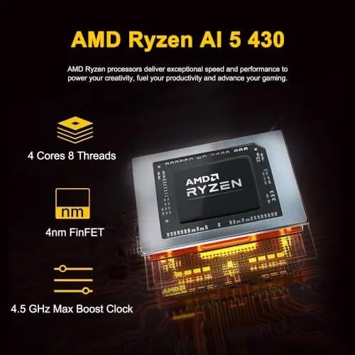 HP OmniBook X Flip 16 2-in-1 Laptop 16" OLED Touch | AMD Ryzen AI 5 430, 16GB RAM, 512GB SSD thumbnail 3