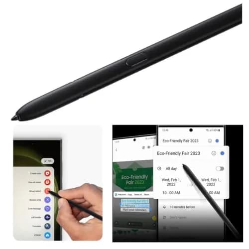 TYHJ S22 Ultra Pen (Bluetooth) Replacement for Samsung Galaxy S22 Ultra, S Pen Stylus (4096 Pressure Sensor) + Tips | Silver thumbnail 4