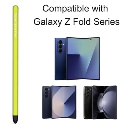 Qenw Slim-Green S Pen for Galaxy Z Fold 8 Ultra & Compatible Models | Lightweight Aluminum, No Battery thumbnail 2