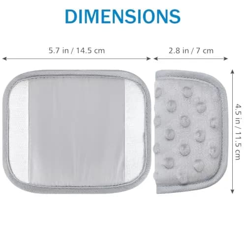 Accmor Car Seat Strap Pads for Baby Kids Toddler | Soft Shoulder Covers for All Baby Car Seats thumbnail 7