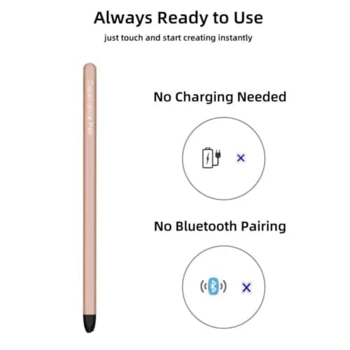 Qenw S Pen for Galaxy Z Fold 8 Ultra / Fold 7 / Fold 6 / Fold 5 | Slim-Pink* Stylus, Compatible with Internal & External Screen thumbnail 4
