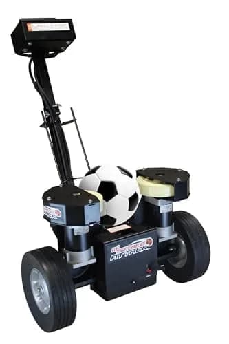 Sports Attack Lil Strike Attack Soccer Ball Throwing Machine (DC Model) | Realistic Kicks & Passes for Youth Training