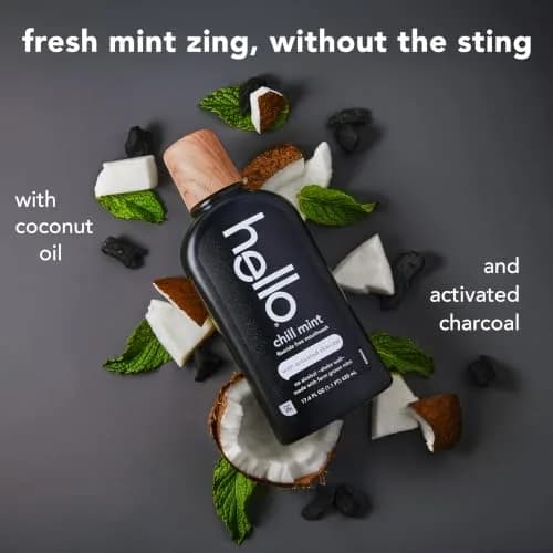 hello Epic Whitening Activated Charcoal Toothpaste & Chill Mint Mouthwash Bundle | 4 oz Toothpaste (3pk) & 17.6 Fl Oz Mouthwash (3pk) thumbnail 7