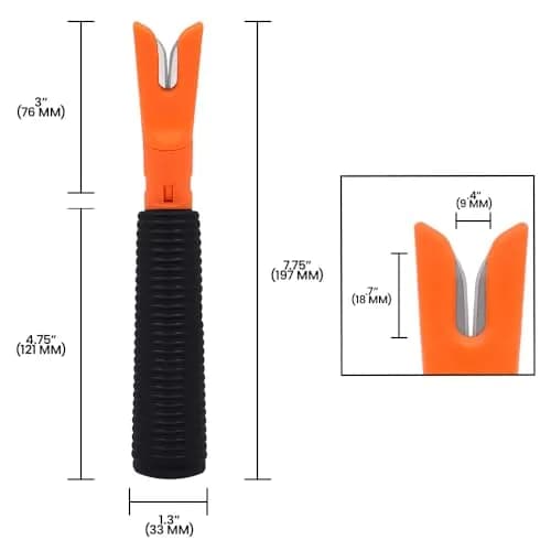 Zenport H335 Grape Razor Fork Harvest Tool with Replaceable Blade, Orange - 120 Pack | Precision Vineyard Harvesting thumbnail 5