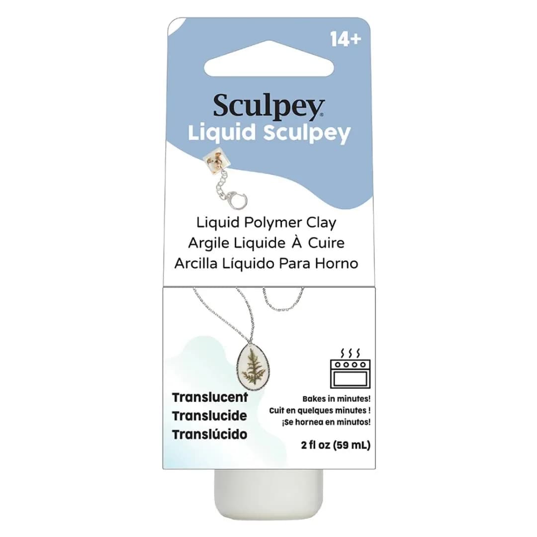 Sculpey Liquid Polymer Clay 2 oz (59 ml) Bottles | Oven-Bake Translucent Clay for Molds & Embellishments - view 2