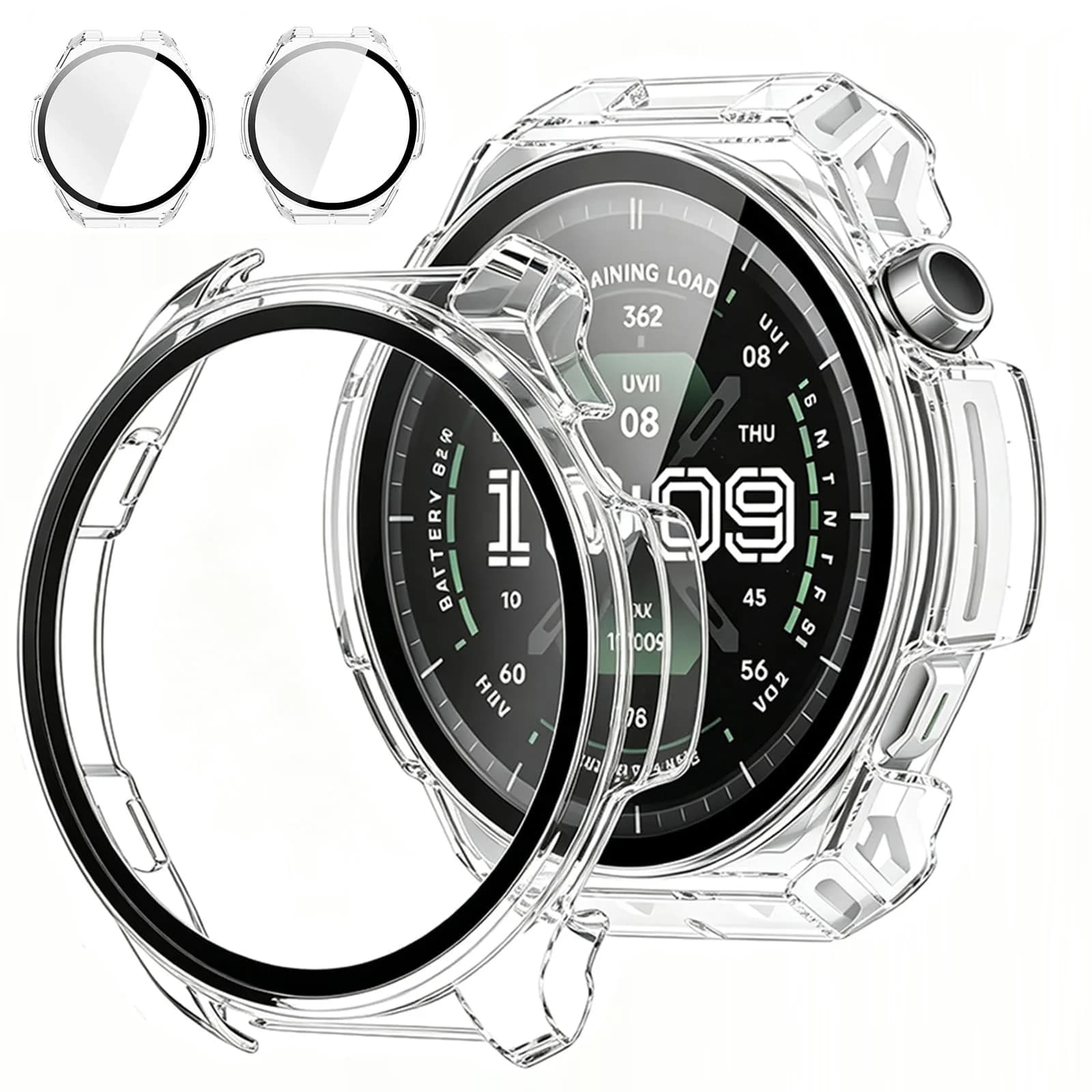 Rc-Z Screen Protector Case for Amazfit Balance 3 | Shock-Resistant Slim Cover (70-120 chars)