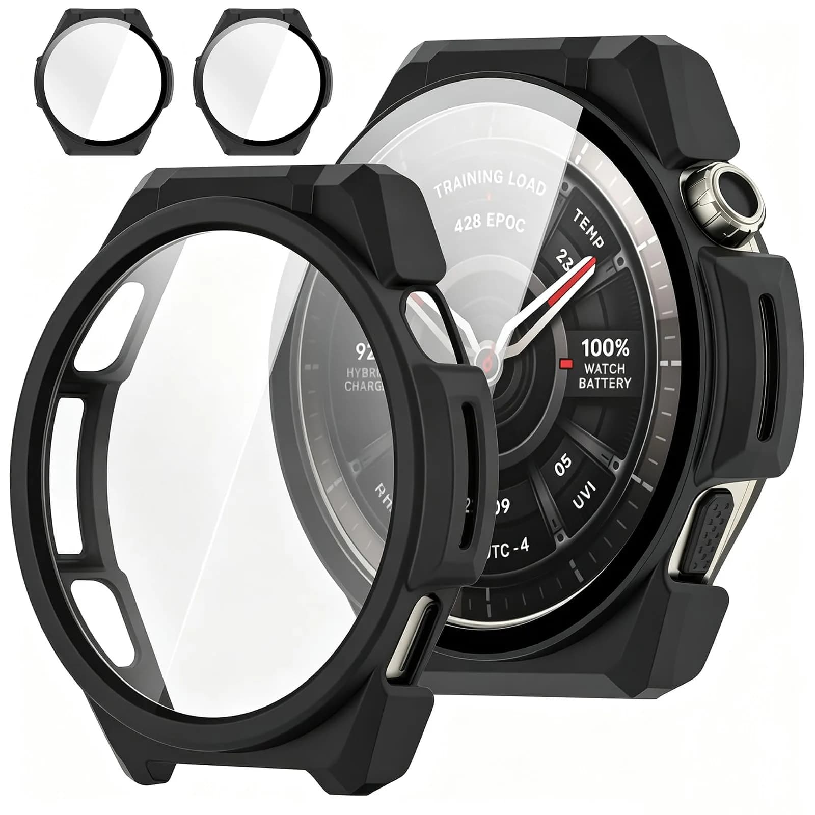 Rc-Z Screen Protector Case for Amazfit Balance Ultra | Shock-Resistant Slim Cover (70-120 chars)