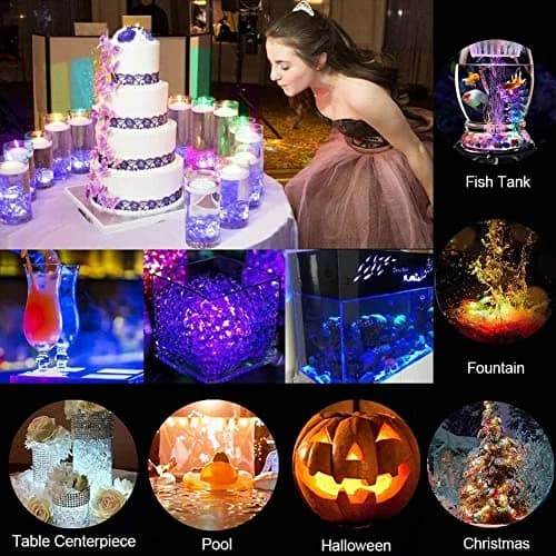 LUXJET Halloween Pumpkin Lights with Remote | Waterproof LED Tea Lights for Indoor & Outdoor Decor thumbnail 8