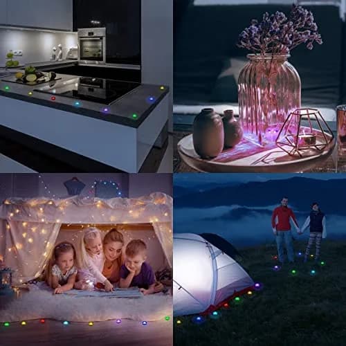 LUXJET Halloween Pumpkin Lights with Remote | Waterproof LED Tea Lights for Indoor & Outdoor Decor thumbnail 9