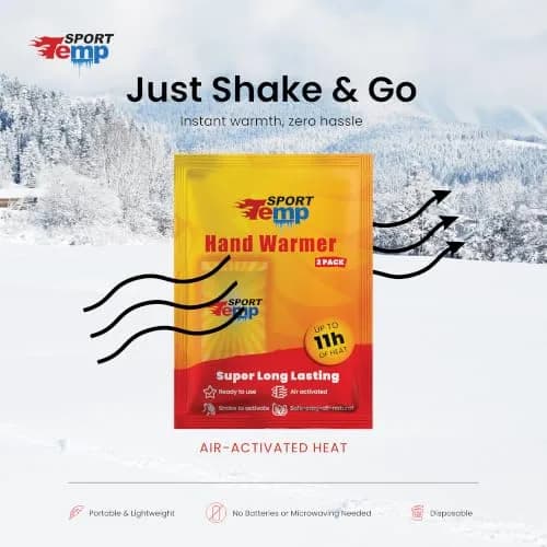 Sport Temp Natural Appendage Warmer 24 Count | Up to 11 Hours of Heat thumbnail 4