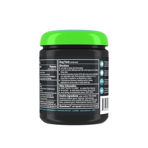 Oxy Deep Pore Acne Cleansing Pads Maximum Strength 2% Salicylic Acid 90 Count (Pack of 9) | Fights Stubborn Breakouts & Unclogs Pores thumbnail 2