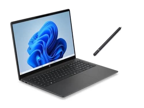 HP OmniBook 3 16" WUXGA Touchscreen Laptop | Intel Core Ultra 5 225U | 8GB DDR5 | 512GB SSD | Windows 11 Pro | Bundle with Stylus Pen thumbnail 1
