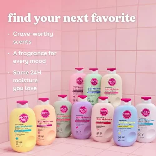 eos Shea Better 24H Moisture Body Lotion 16 fl oz (Pack of 2) | Toasted Marshmallow Scent, Deep Hydration thumbnail 6