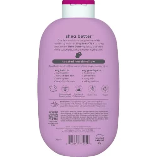 eos Shea Better 24H Moisture Body Lotion 16 fl oz (Pack of 2) | Toasted Marshmallow Scent, Deep Hydration thumbnail 7