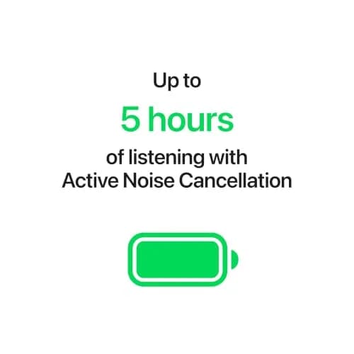 Apple AirPods 5 with Active Noise Cancellation & Wireless Charging Case | IP57 Dust & Water Resistant, 5h Playtime thumbnail 8