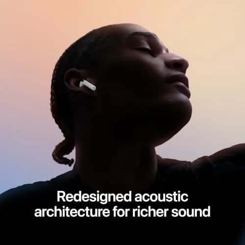 Apple AirPods 5 with Active Noise Cancellation & Wireless Charging Case | IP57 Dust & Water Resistant, 5h Playtime thumbnail 3