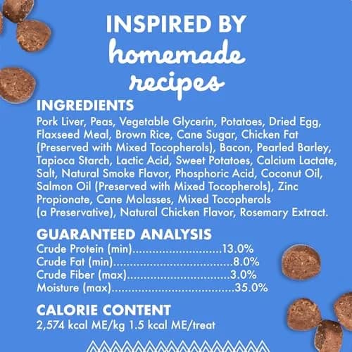 Buddy Biscuits Training Bites Bacon | Soft Chewy Dog Treats, 10 oz (Pack of 12) thumbnail 2