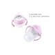 GOLOHO Baby Bottle Handle for Comotomo Bottles 8 oz & 5 oz | Soft Grip, Anti-Slip, BPA-Free, Pink thumbnail 2