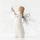 Willow Tree Angel of Freedom Sculpted Hand-Painted Figurine 5x5 in Natural, Inspirational, Hand-Carved thumbnail 3