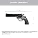 LALAPORT Colt Python Foam Replica Revolver 11.5” Black | Iconic Movie & Game Prop thumbnail 2