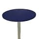 JISEN 30 Inch Round Tablecloth A-Navy | Stretchable Fitted Spandex Cover thumbnail 2