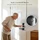 Veise VE06-L Smart Deadbolt Lock with 2 Lever Handle Set, Matte Black | App & Key Control thumbnail 8