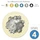 Bepuzzled Planet Hanayama Cast Metal Brain Teaser Puzzle Level 4 | Mensa-Rated Challenge for Ages 12+ thumbnail 4