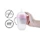 GOLOHO Baby Bottle Handle for Comotomo Bottles 8 oz & 5 oz | Soft Grip, Anti-Slip, BPA-Free, Pink thumbnail 6