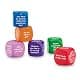Learning Resources Conversation Cubes -Ages 6+, Foam Cubes for Social Emotional Learning, School Counselor Supplies, Speech Therapy Toys, Ice Breaker Cubes, Teacher Must Haves, 6 Pieces thumbnail 4