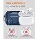 MOBOSI for AirPods Pro 3 Case, Fit for MagSafe, Blue | Military Grade Hard Shell, Wireless Charging Compatible thumbnail 2