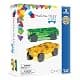 MAGNA-TILES Cars – Green & Yellow 2-Piece Magnetic Construction Set | Magnetic Building Toy for Kids 3+ thumbnail 1
