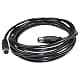 HQRP 9-pin Mini-DIN Male to 9-pin Mini-DIN Male Audio Input Cable | 9ft Length, Black thumbnail 7