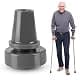 Pongnas Rubber Cane Tip Pad 2.2cm | 360° Rotating, Anti-Slip, Steel Support thumbnail 3