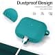 ATUAT Silicone AirPods Pro 3 Case Cover 2025 Teal | Full Protection & Wireless Charging thumbnail 4