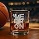 Hat Shark Basketball Glass 10.5 oz | 3D Laser Engraved Scotch Whiskey thumbnail 4