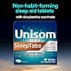 Unisom SleepTabs Nighttime Sleep Aid Tablets for Adults, 48-Count | Non-Habit-Forming Sleep Support thumbnail 4