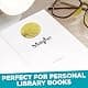 MaxMark 1.75" Self Adhesive Glossy Gold Seal Labels for Certificates, Library, Notary Embossing Seals | 100 Count thumbnail 5