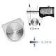 Sopito 60MM Rotary Cutter Blades | Heavy Duty Japanese Steel, Sharp & Compatible with Most Rotary Cutters thumbnail 2