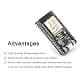 KeeYees ESP32S ESP32 Development Board 38PIN Dual Core WiFi + Bluetooth | 2PCS, 512MB SRAM, Arduino Compatible thumbnail 3